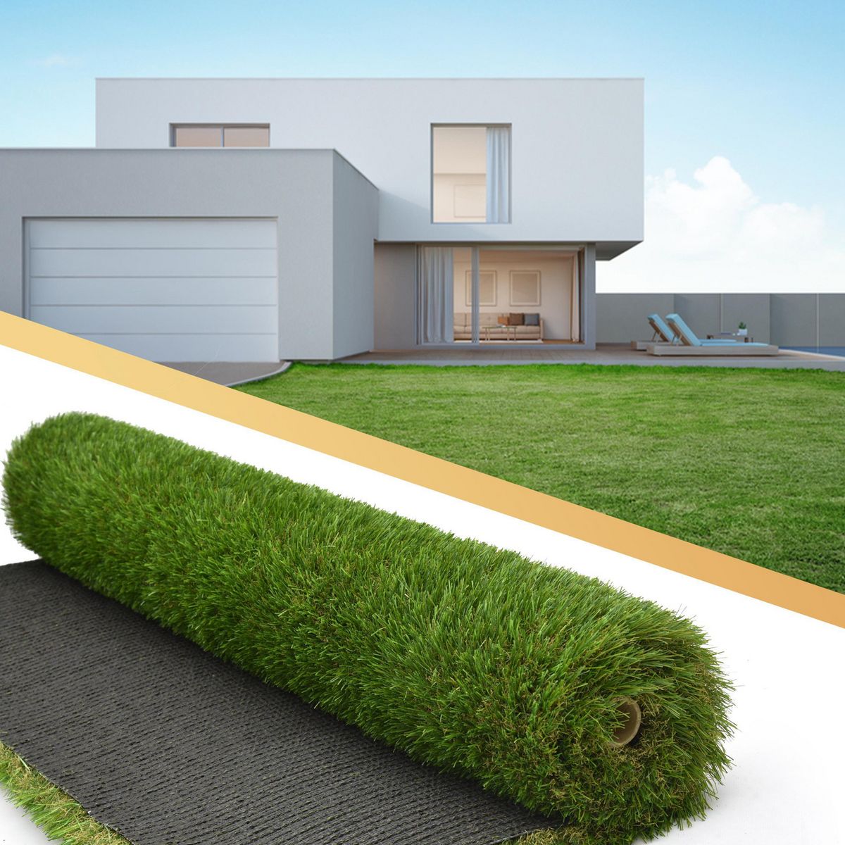 JUST HOME COLLECTION - Pasto Sintético 40 mm x m2