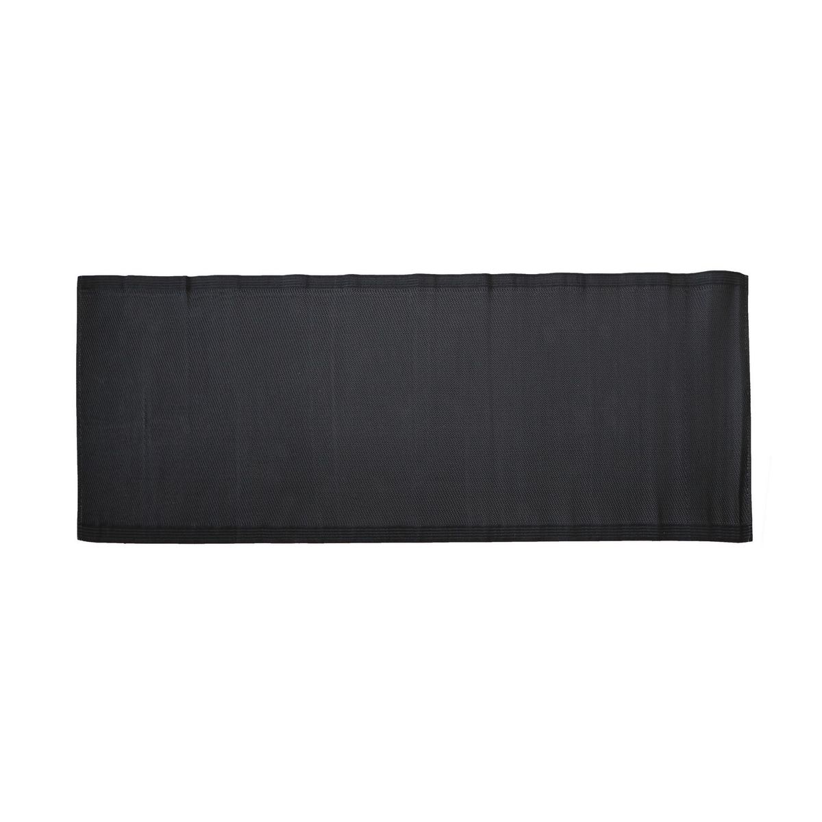 JUST HOME COLLECTION - Alfombra de Terraza Industrial Negro 230x80cm