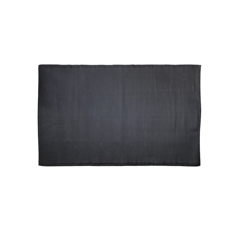 JUST HOME COLLECTION - Alfombra de Terraza Industrial Negro 230x160cm