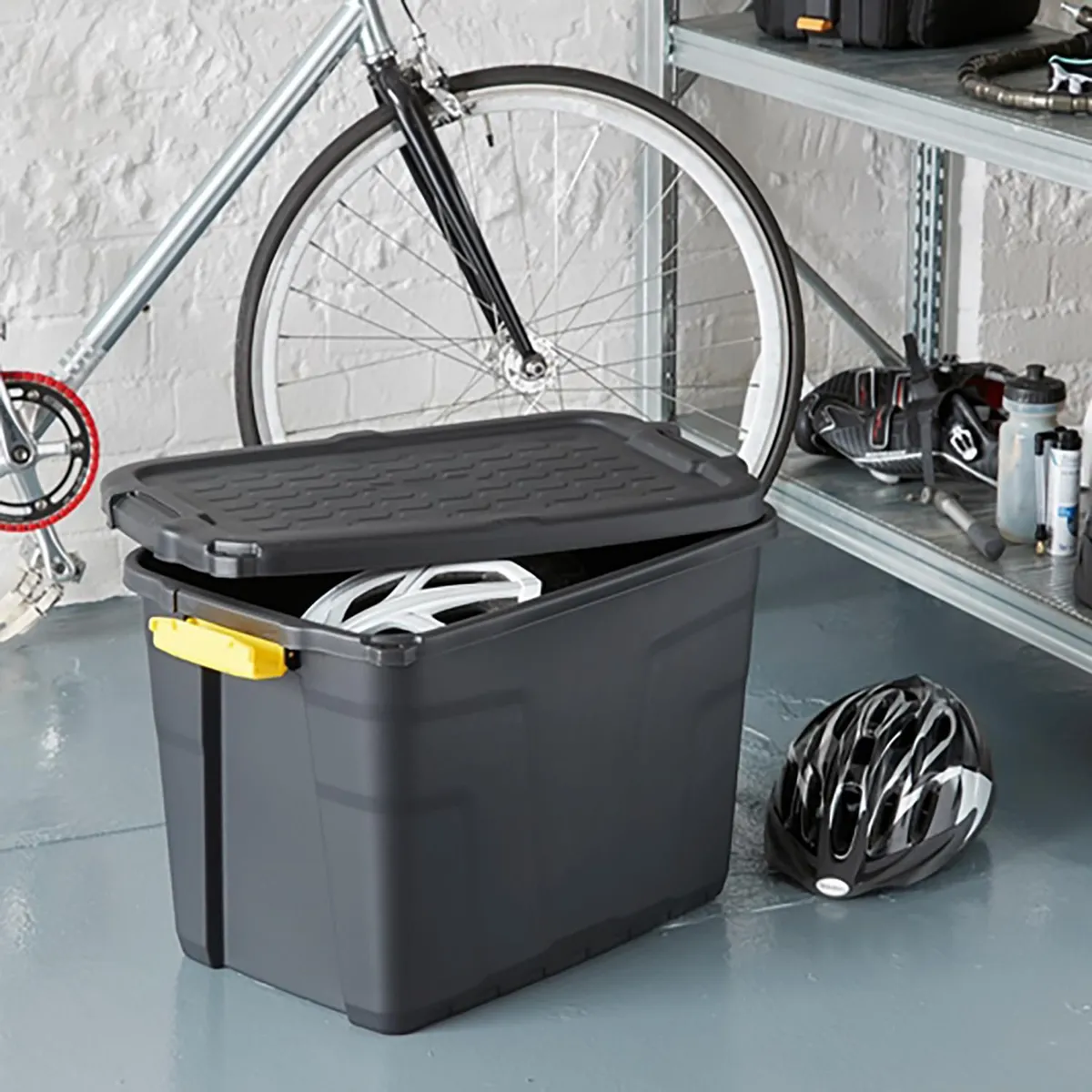 STRATA - Caja Organizadora Heavy Duty 60L Negro