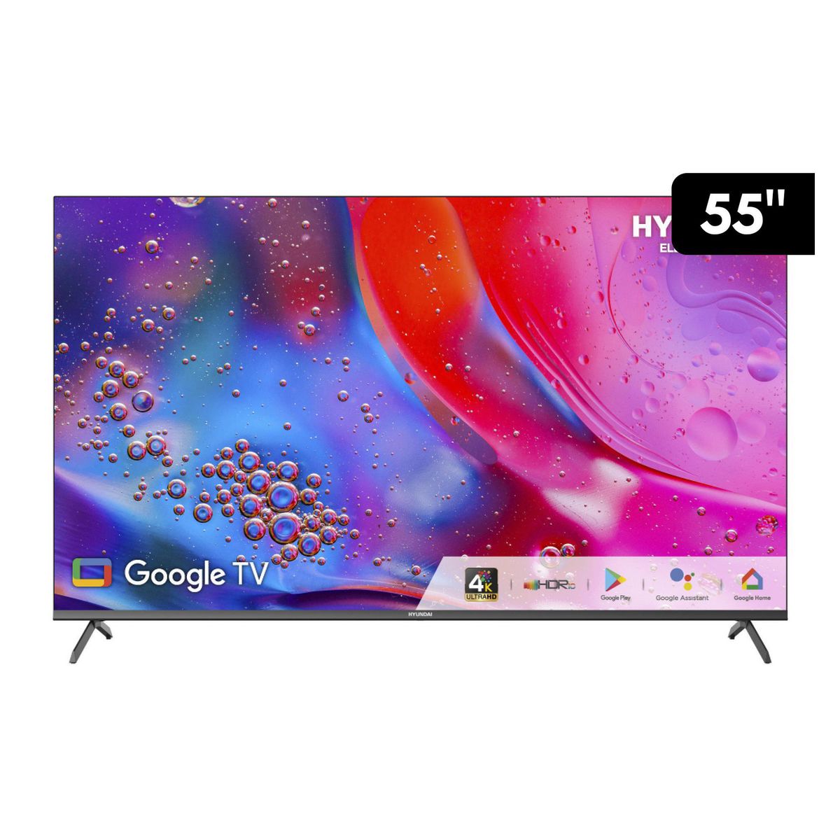 HYUNDAI - Televisor Hyundai LED 55" 4K UHD Google TV HYLED5524G4KM