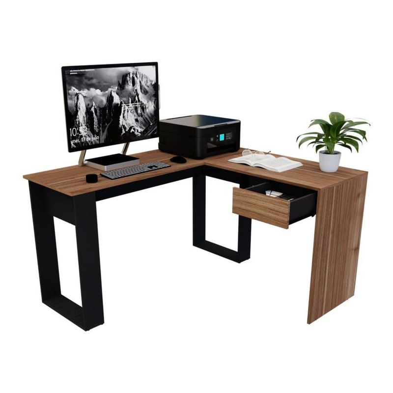 JUST HOME COLLECTION - Escritorio en L Covalt