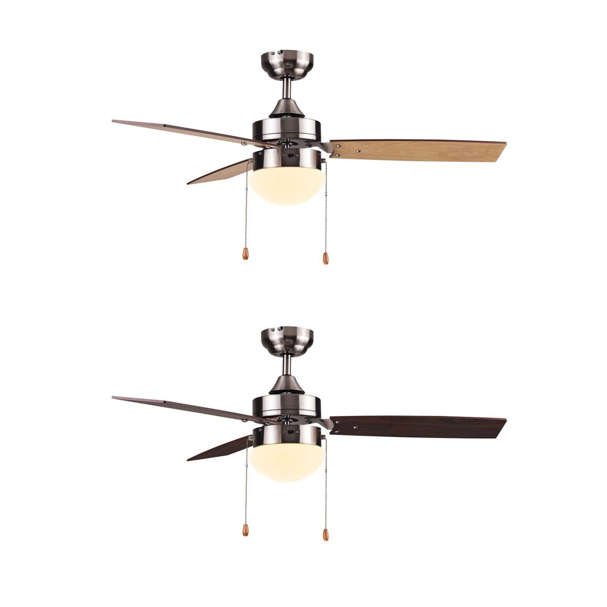 JUST HOME COLLECTION - Ventilador de techo Lamar 3ASP 1L E27