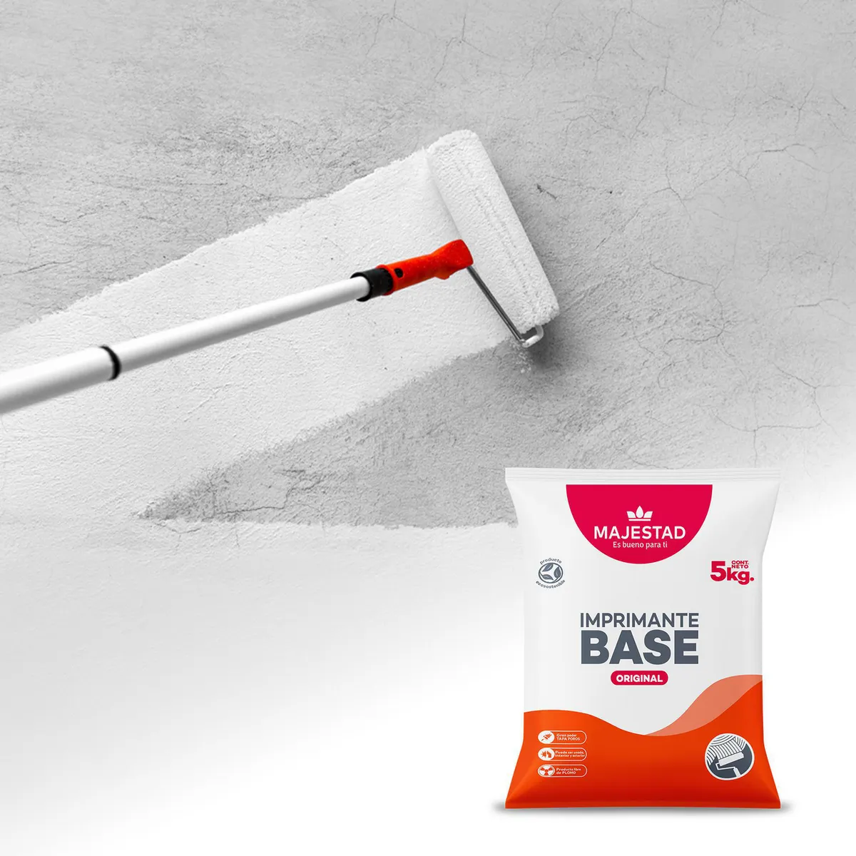 MAJESTAD - Base Imprimante blanco 5 Kilos