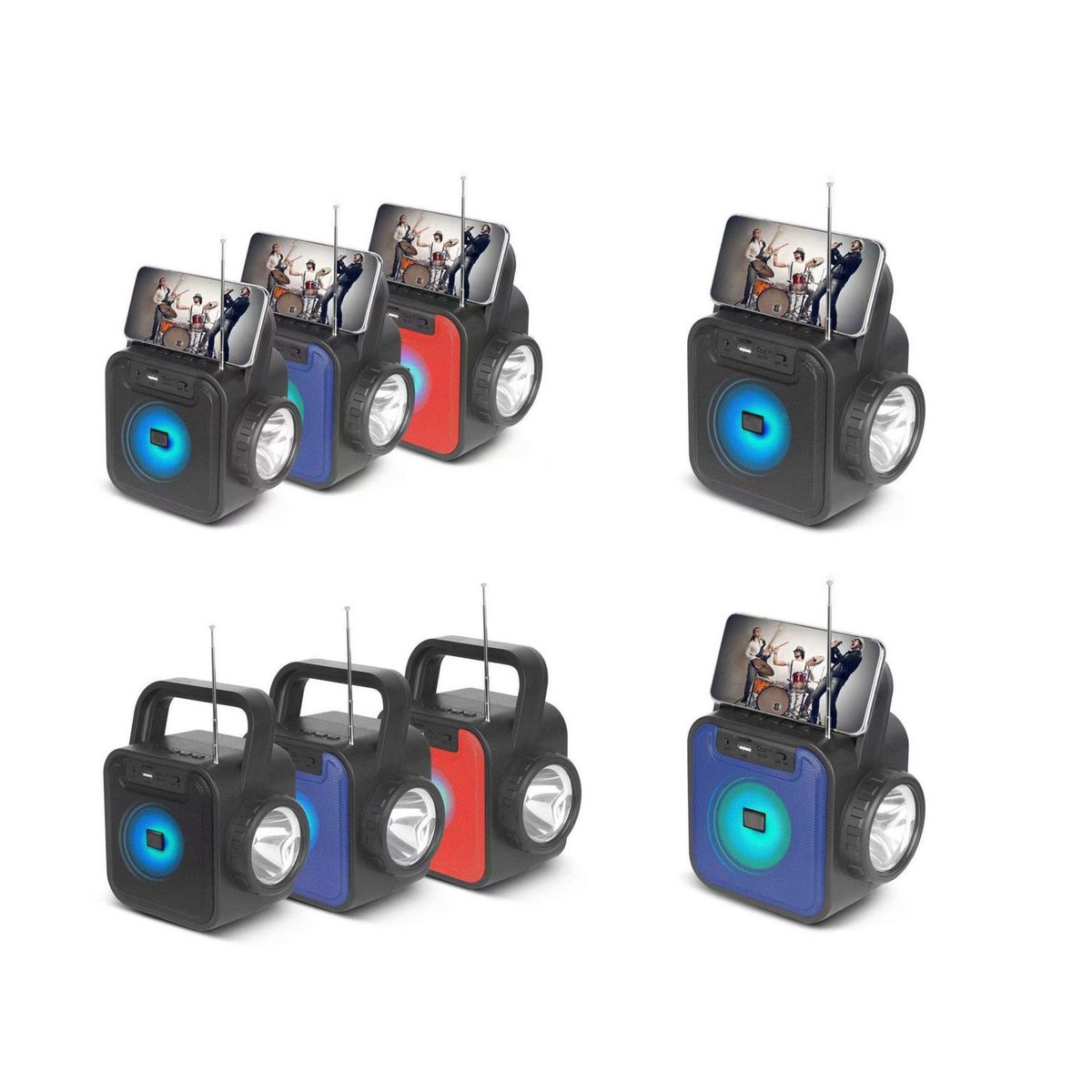 DAIRU - Parlante Bluetooth Solar Dairu Negro