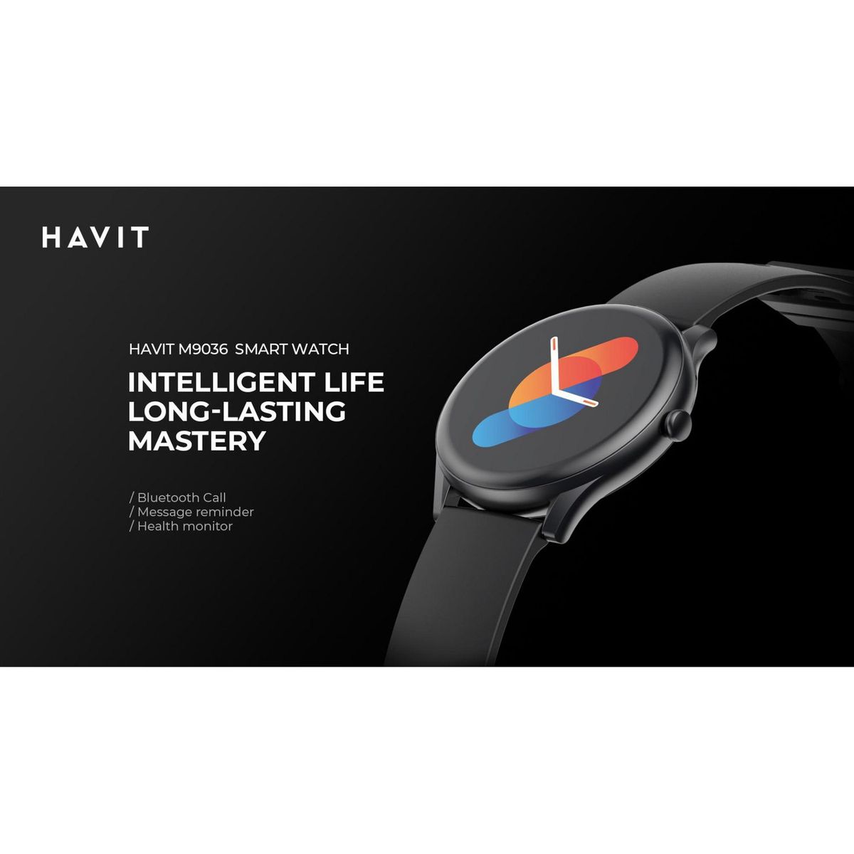 HAVIT - Smartwatch Bluetooth Havit Negro (Open Box)