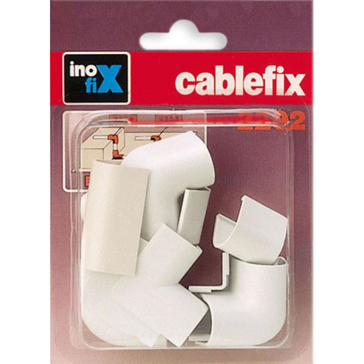 INOFIX - Accesorios para Canaleta 10.5x10mm Blanco