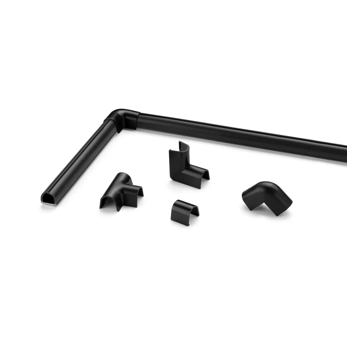 INOFIX - Canaleta Adhesiva Cablefix 8x7mm Negro