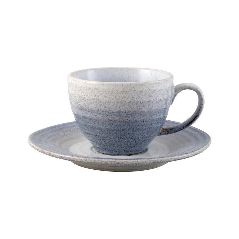 JUST HOME COLLECTION - Set Platillo y Taza Azul 230ml