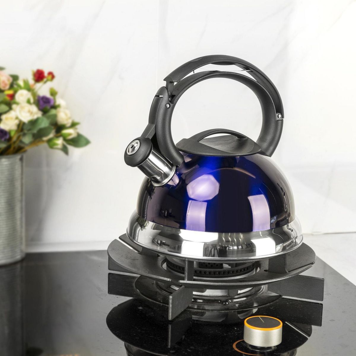 JUST HOME COLLECTION - Tetera Herbidora 3L Azul