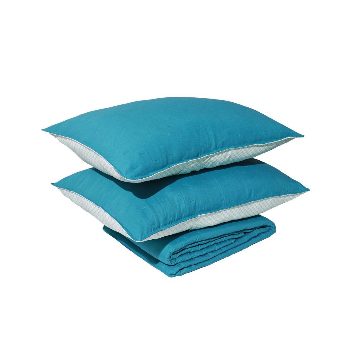 CASA BONITA - Cubrecama Promo Turquesa 2P