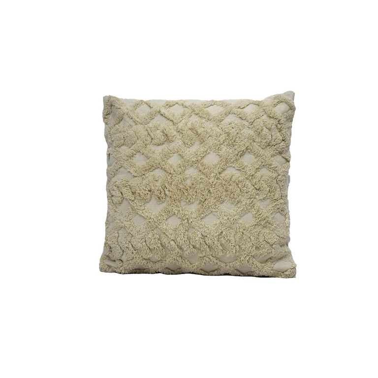 Cojín Rombo Natural 45x45cm | Sodimac Falabella