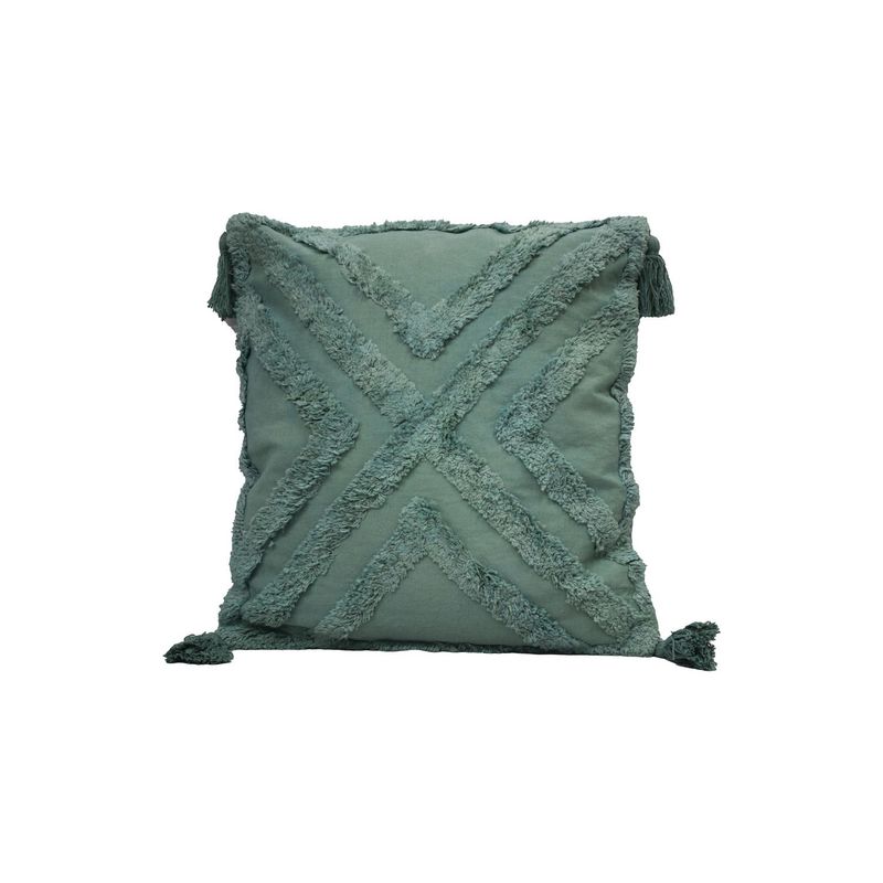 JUST HOME COLLECTION - Cojín Cruz Aqua 45x45cm