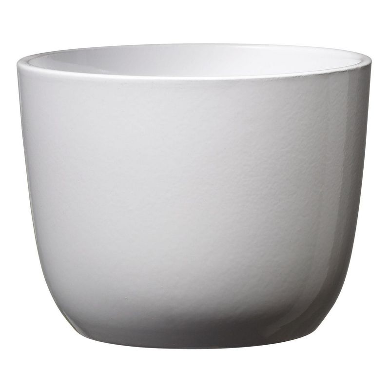 SK - Maceta Sevilla Brillante 11x8cm Blanco