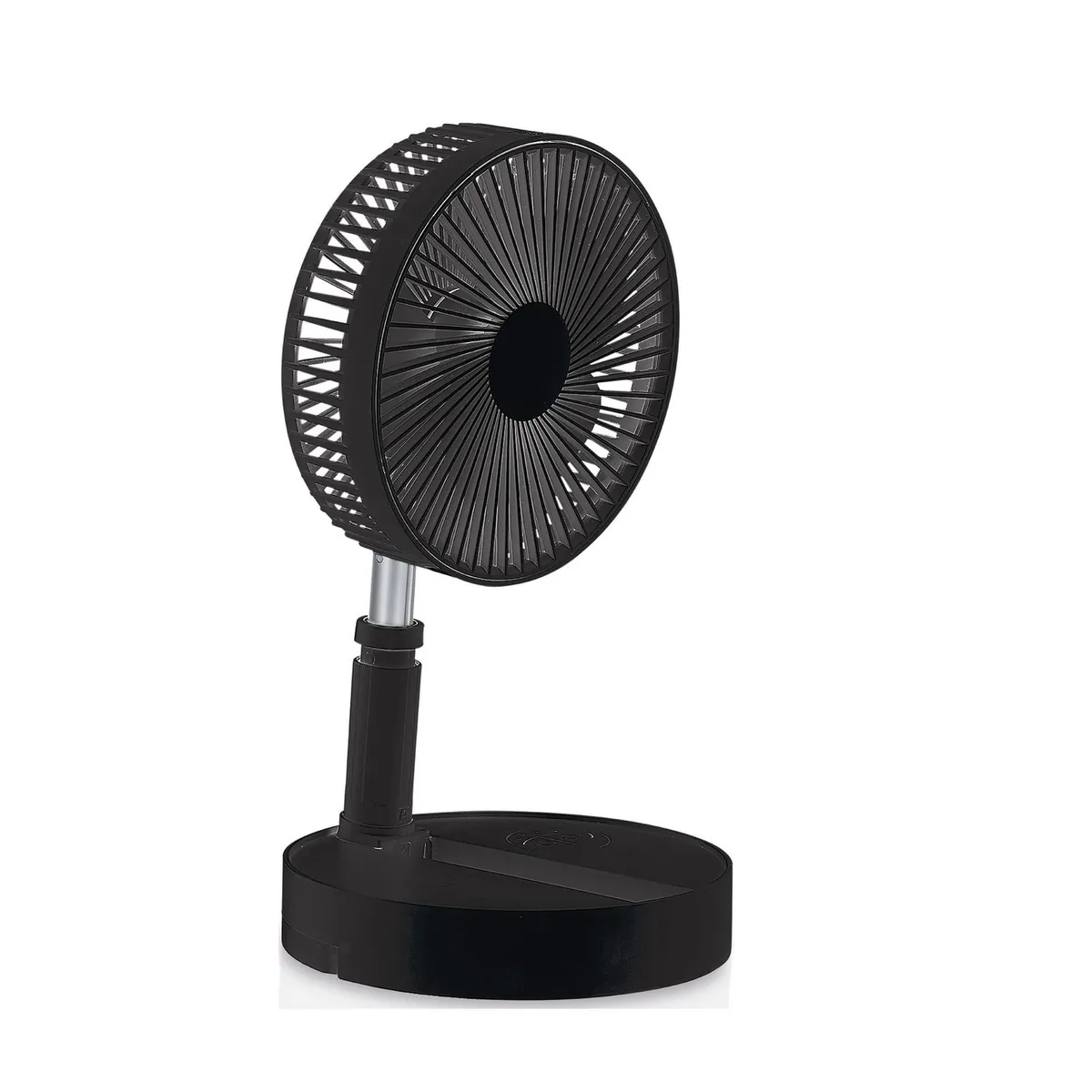 RECCO - Ventilado De Mesa USB Recargable 2 Velocidades Recco Negro