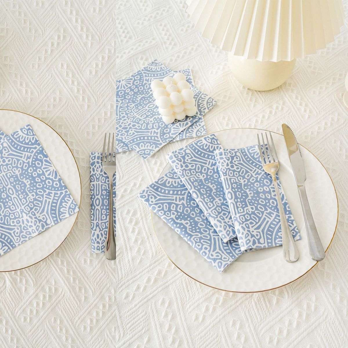 JUST HOME COLLECTION - Servilletas Papel 4 Diseños Surtido