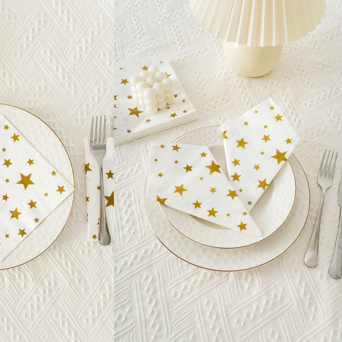 JUST HOME COLLECTION - Servilletas Papel 4 Diseños Surtido