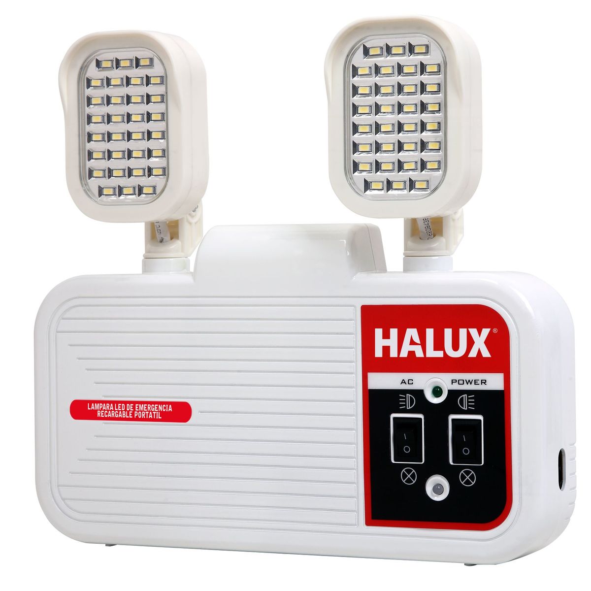 HALUX - Lámpara de Emergencia 48 LED 800LM Halux