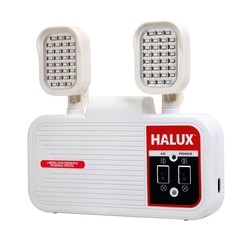 HALUX - Lámpara de Emergencia 48 LED 800LM Halux