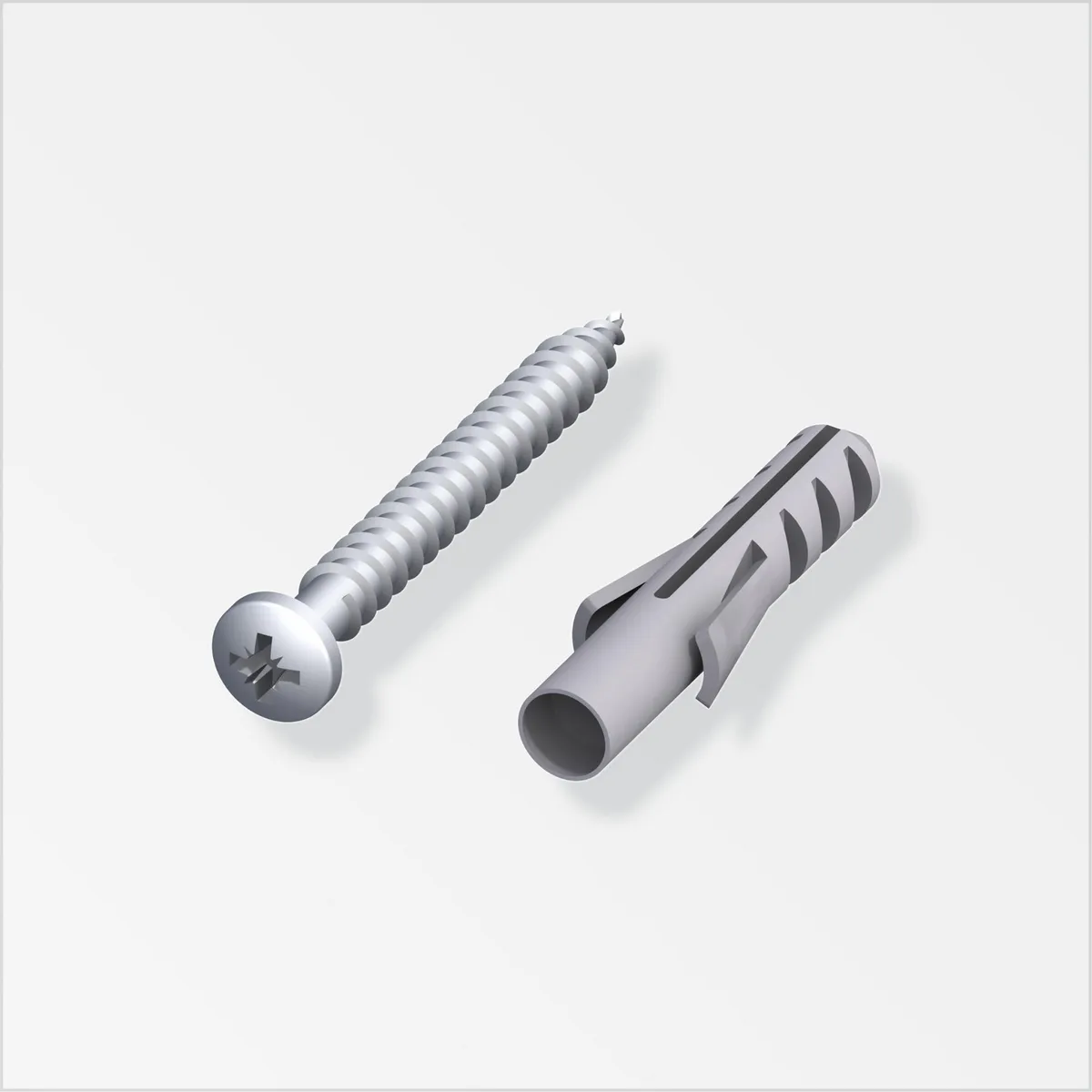 ALFER - Tornillo y Tarugo 6Mm X 8