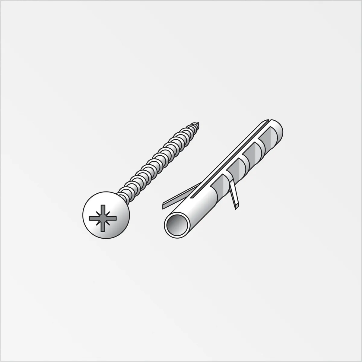 ALFER - Tornillo y Tarugo 6Mm X 8