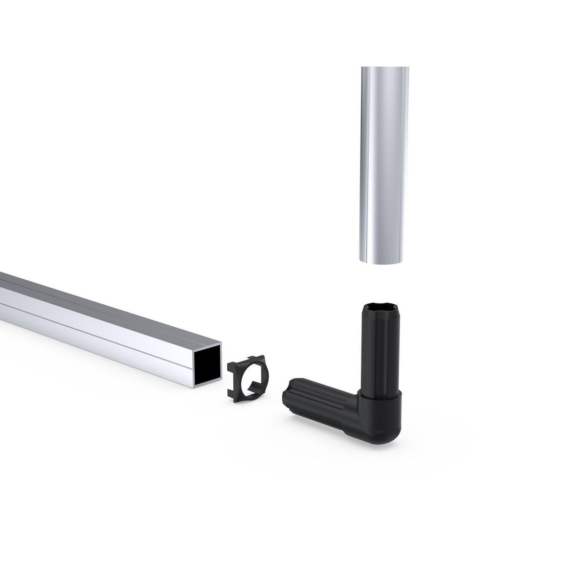 ALFER - Concector Redondo 90 2 Espiga