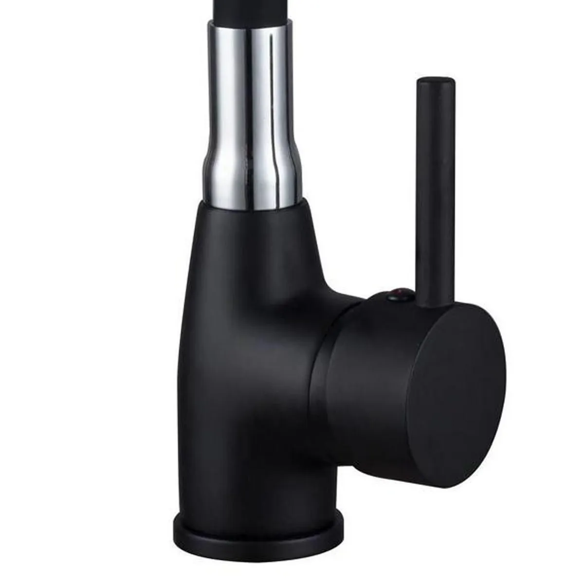 SENSI DACQUA - Monomando Flexible Iris Negro