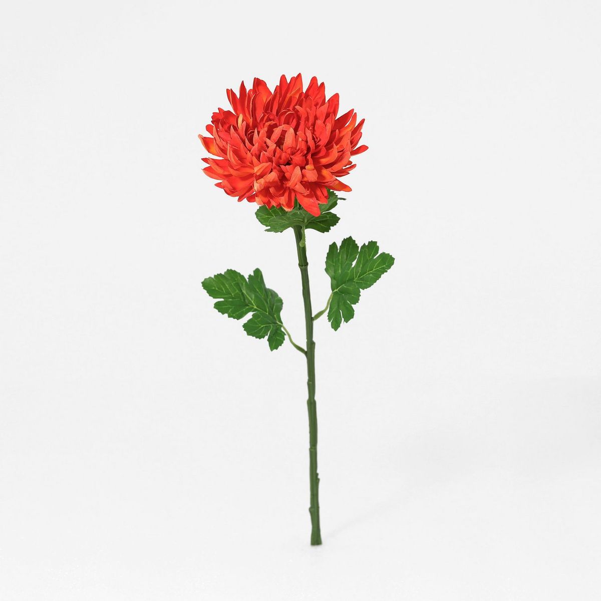 JUST HOME COLLECTION - Vara de Flor Artificial Crisantemo Naranja 55cm