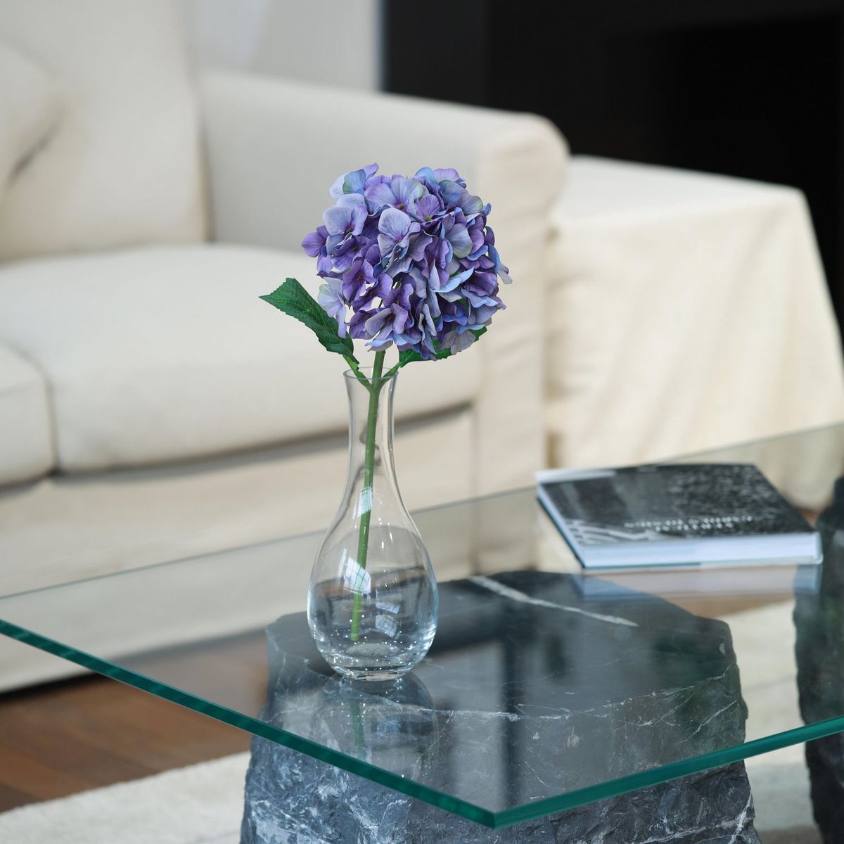 JUST HOME COLLECTION - Vara Hortensia Artificial Lila 48cm