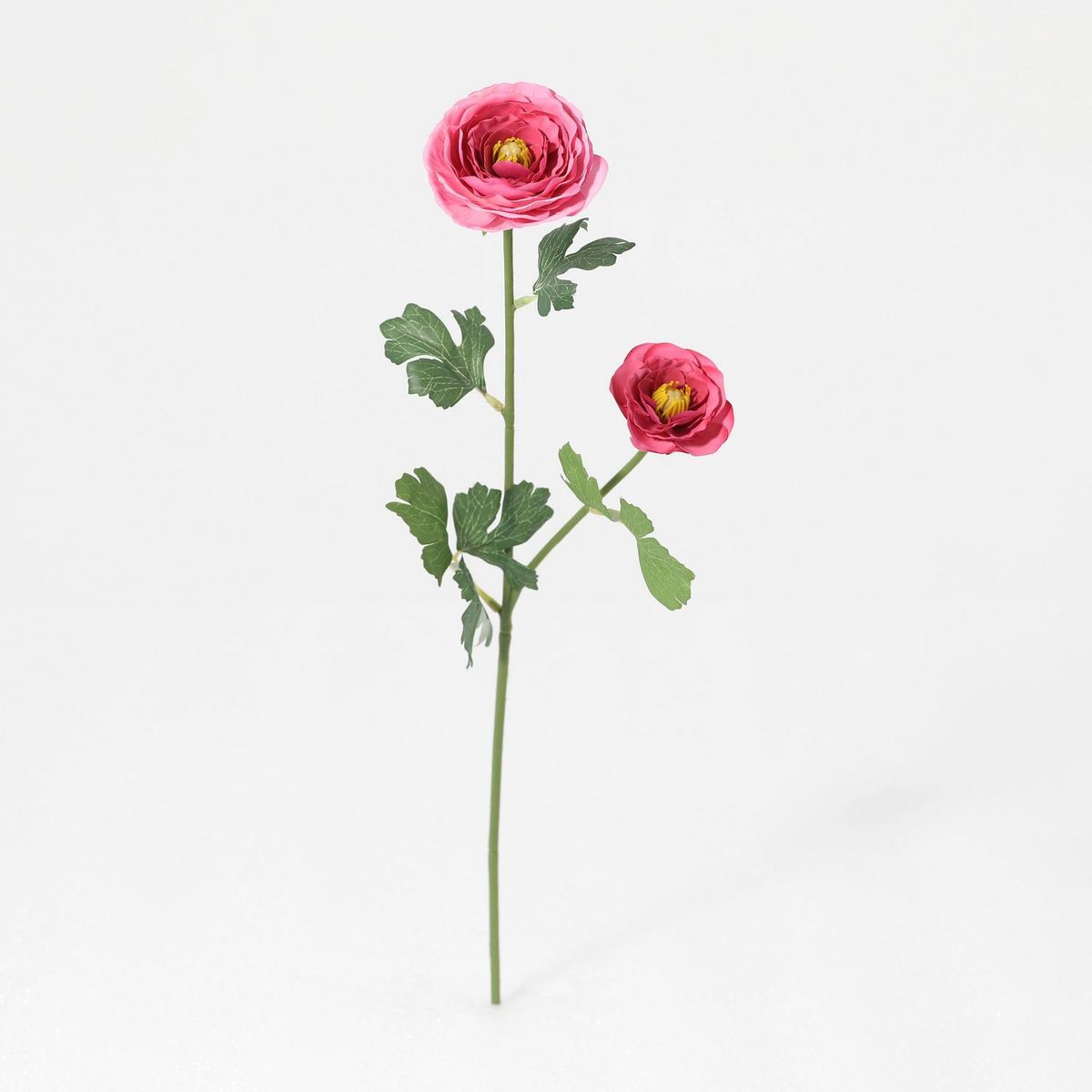 JUST HOME COLLECTION - Vara de Flor Artificial Ranunculus Rosado 54cm