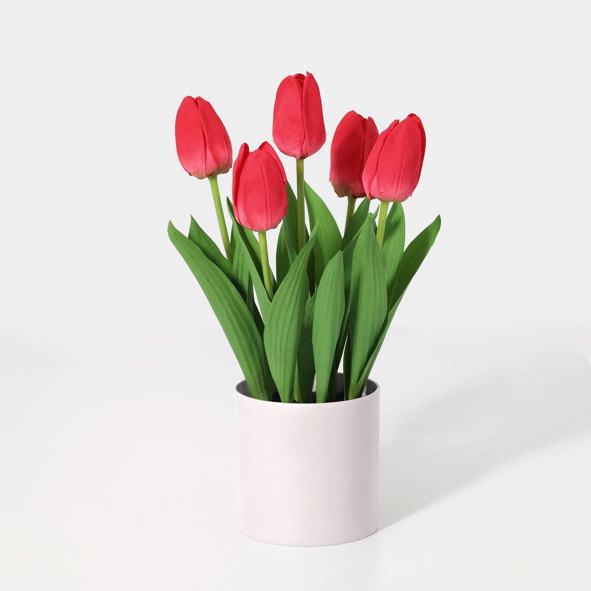 JUST HOME COLLECTION - Planta Artificial Tulipan Rojo 36cm