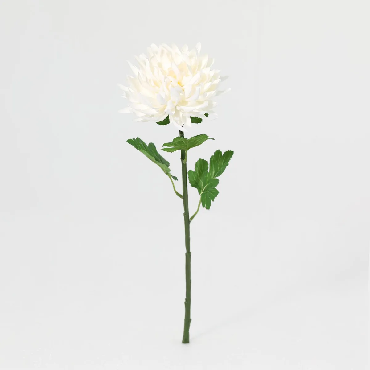 JUST HOME COLLECTION - Vara de Flor Artificial Crisantemo Blanco 55cm
