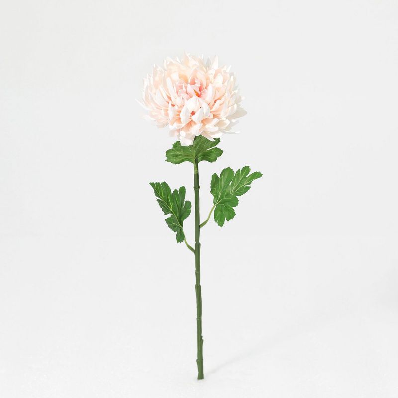 JUST HOME COLLECTION - Vara de Flor Artificial Crisantemo Rosa 55cm
