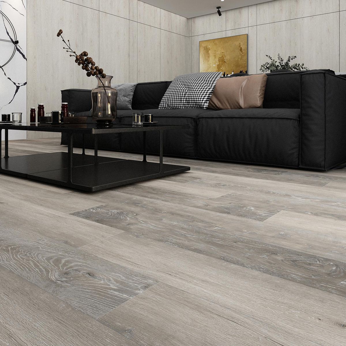 HOLZTEK - Piso SPC Oakton Grey 5 mm 18.2x152.4 cm 2.5 m2