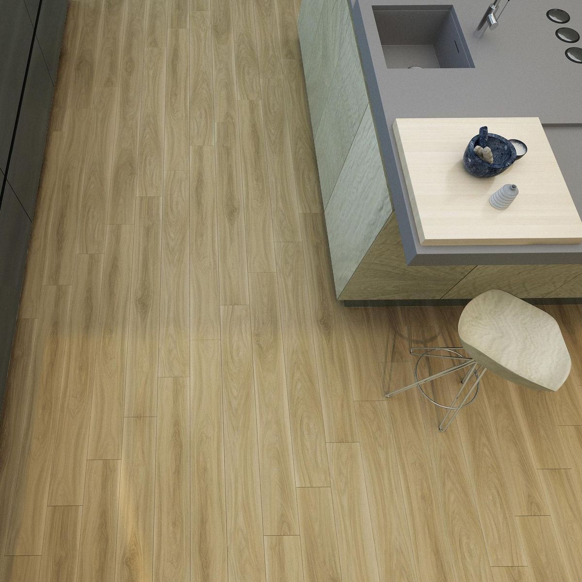 HOLZTEK - Piso SPC Pinchot Oak 5 mm 18.2x152.4 cm 2.5 m2