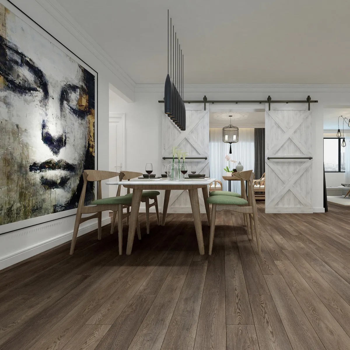 HOLZTEK - Piso SPC Evian Oak 5 mm 22.8x152.4 cm 2.43 m2