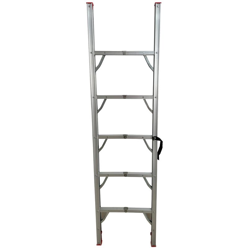 REDLINE - Escalera Recta de Aluminio 5 pasos