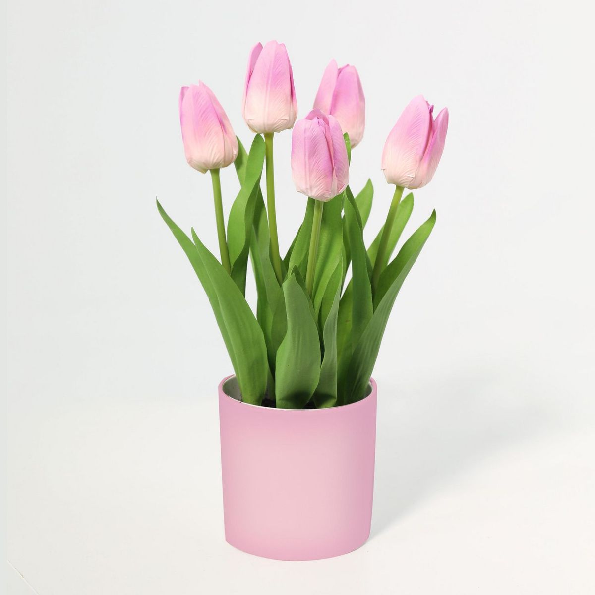 JUST HOME COLLECTION - Planta Art Tulipán Rosado