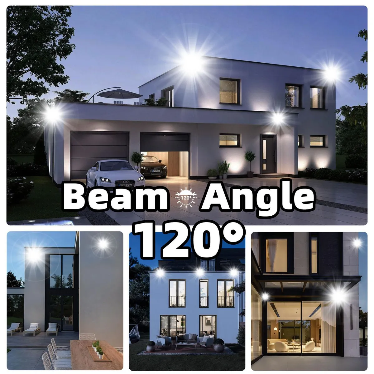 DAIRU - Reflector Solar Led 10W Luz Fría