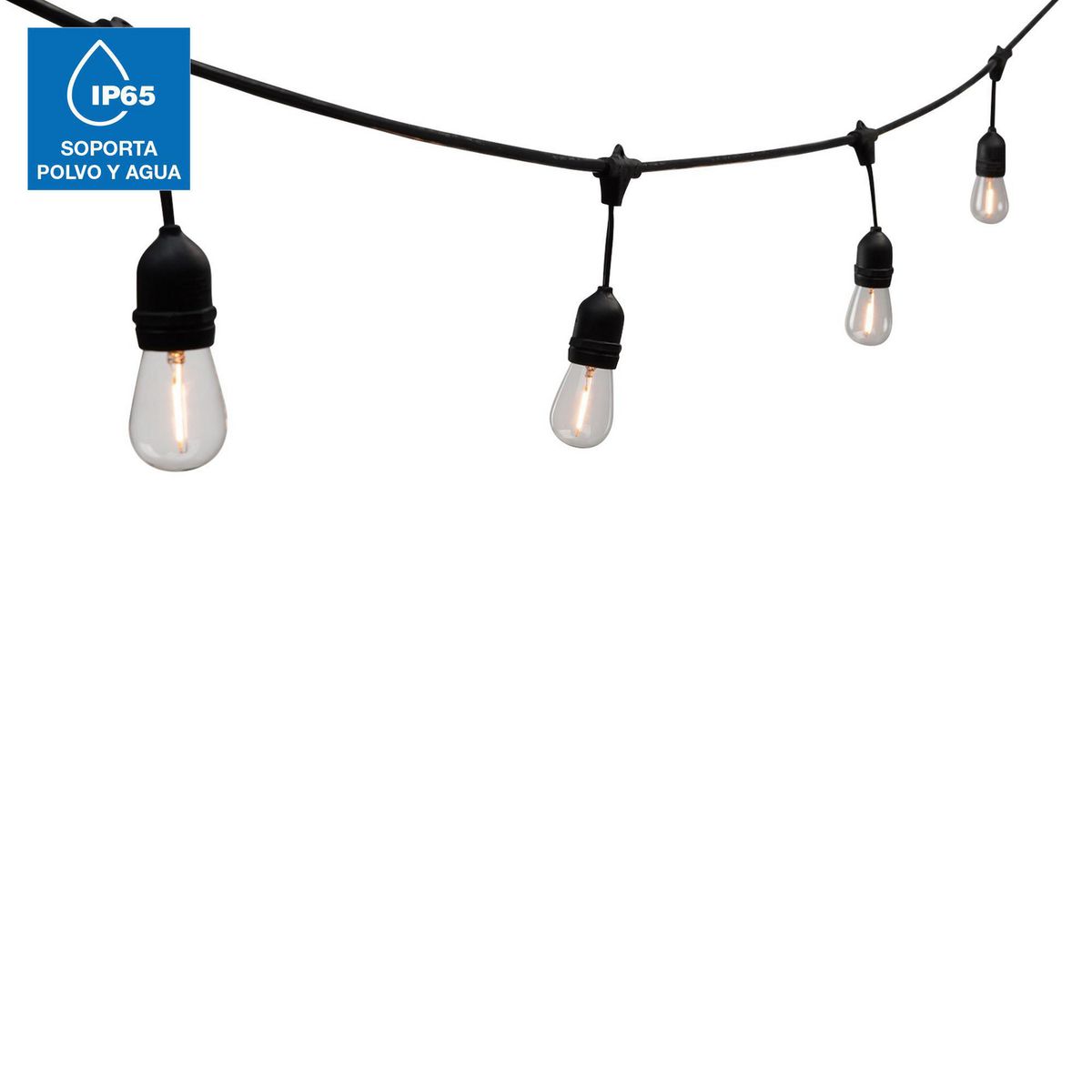 JUST HOME COLLECTION - Guirnalda Caída 14M 10L con Foco