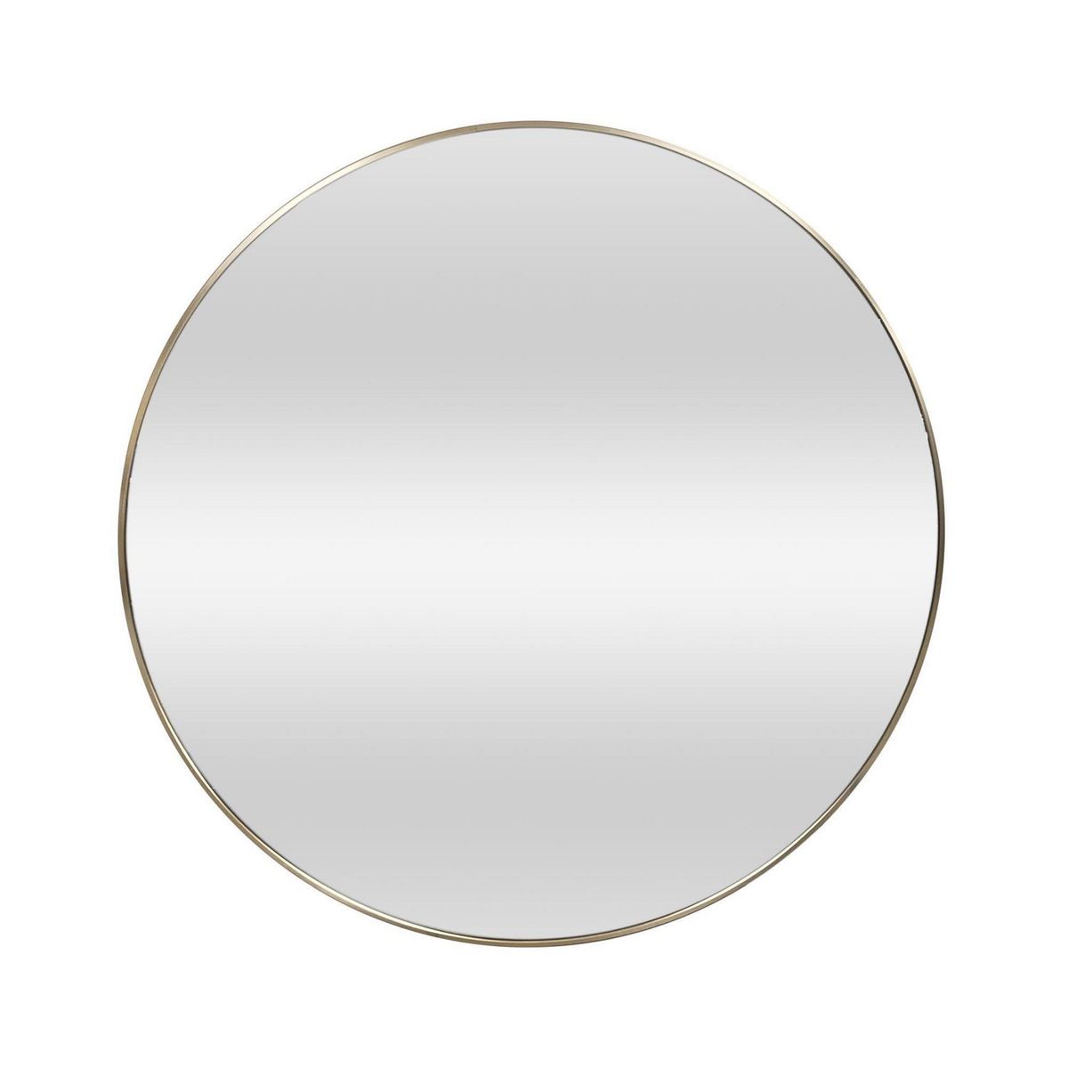 JUST HOME COLLECTION - Espejo Redondo 100x100cm Dorado