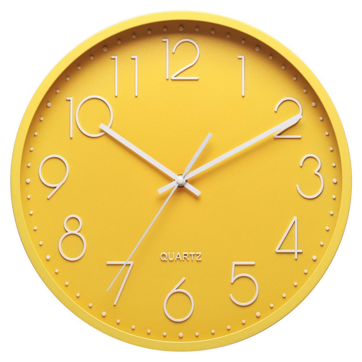 Reloj Muro Wonder 35cm Amarillo, marca CASA BONITA - Foto Principal