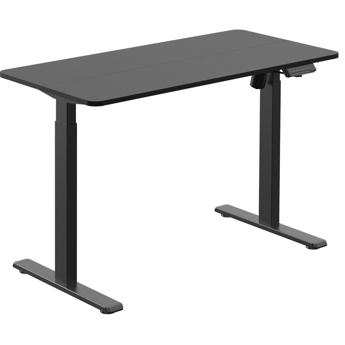 JUST HOME COLLECTION - Escritorio Negro Melamina Altura Regulable