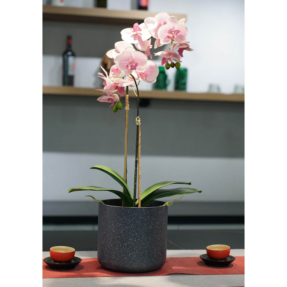 JUST HOME COLLECTION - Maceta Denver Plomo 18x17cm