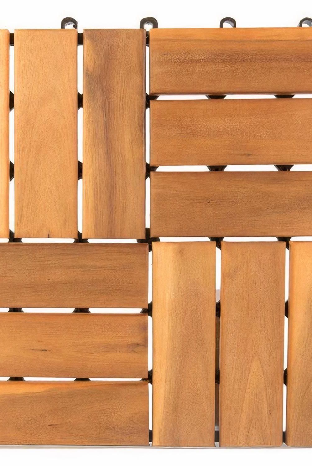 HOLZTEK - SB Deck Madera Acacia 30x30 0.81 m2