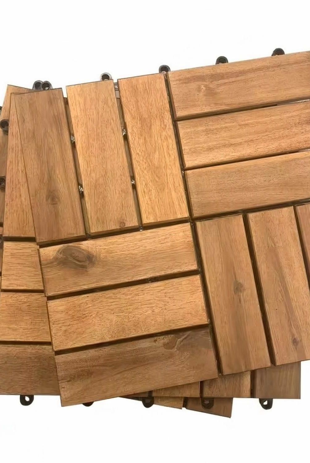 HOLZTEK - SB Deck Madera Acacia 30x30 0.81 m2