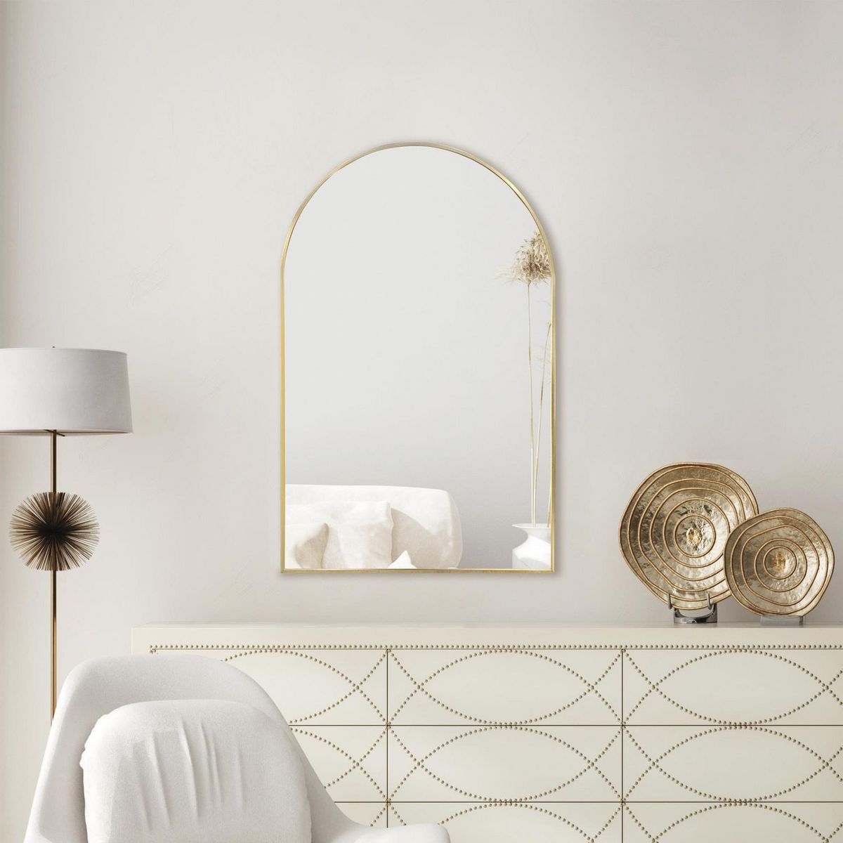 JUST HOME COLLECTION - Espejo Diseño 60x90cm Dorado