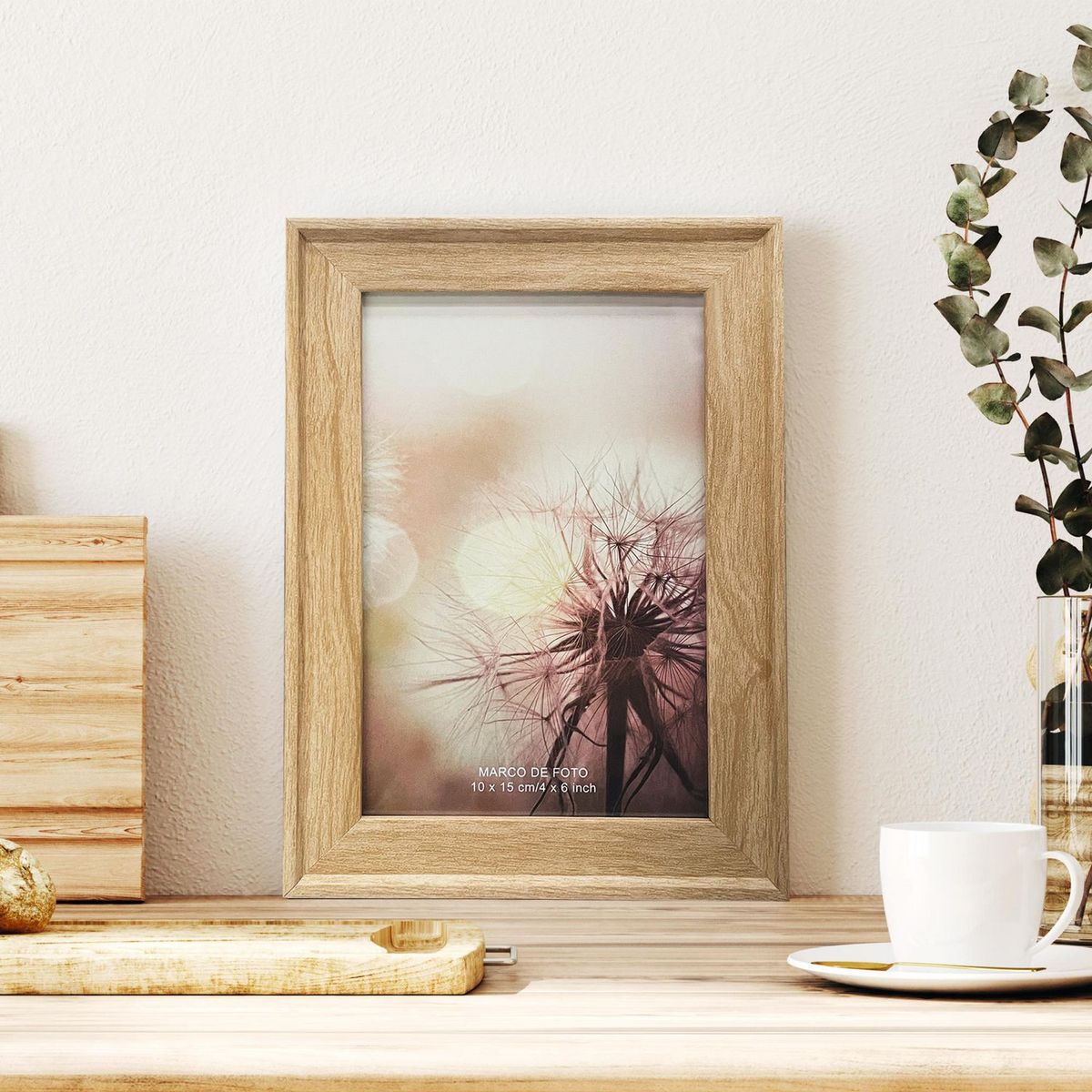 JUST HOME COLLECTION - Marco de Foto Ally 10x15cm Natural