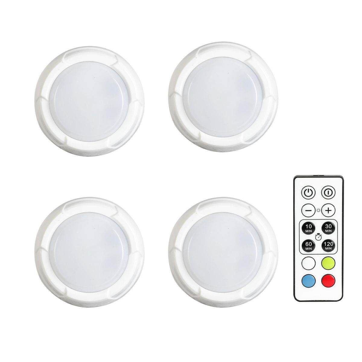 DAIRU - Pack 4 Spots Undercab Batería