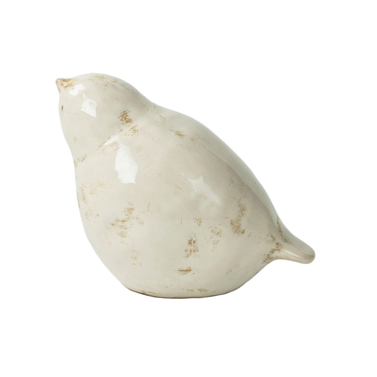 JUST HOME COLLECTION - Pájaro Blanco 14x8x12cm